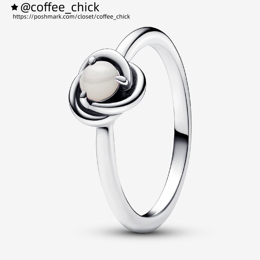Pandora June Birthstone Eternity Circle Ring